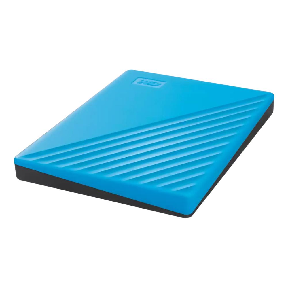 WD My Passport 2TB Portable External Hard Drive USB 3.0 Blue