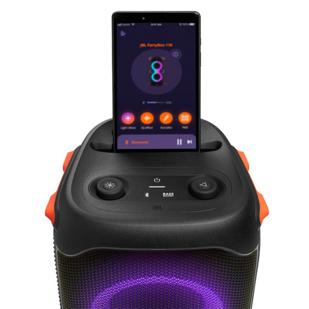 JBL PartyBox 110 Portable Bluetooth Party Speaker with Dynamic Light Show