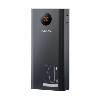 Romoss Zeus 30000mAh 30W Fast Charging Portable Power Bank Black