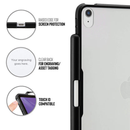 Pipetto Origami Pencil Case for iPad Air 10.9 Black