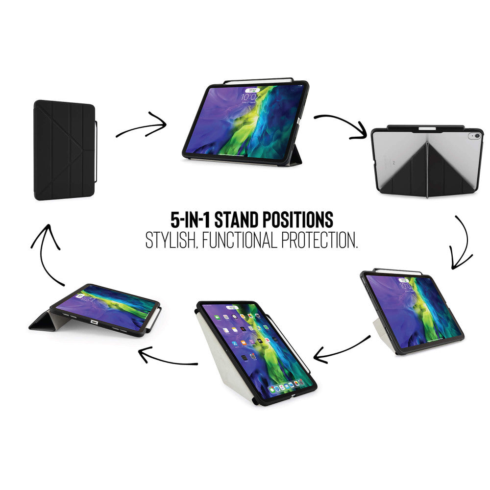 Pipetto Origami Pencil Case for iPad Air 10.9 Black