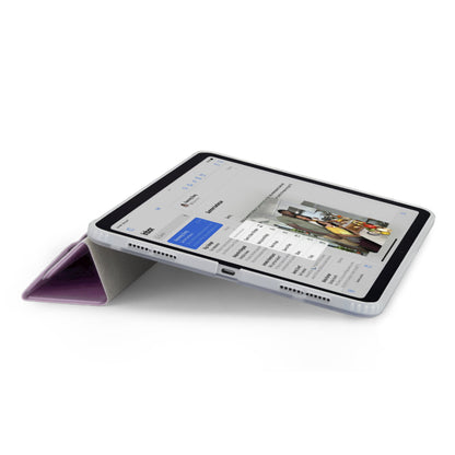 Pipetto Origami No1 Protective Case for iPad 10th Gen Metallic Purple