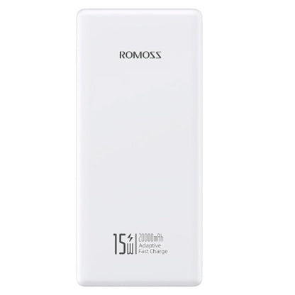 Romoss 20000mAh 15W Portable Power Bank with Integrated Charging Cables