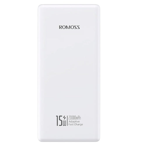 Romoss 20000mAh 15W Portable Power Bank with Integrated Charging Cables