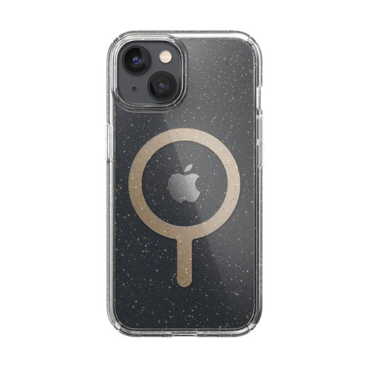 Speck Presidio Perfect Clear Glitter MagSafe Case for iPhone 14