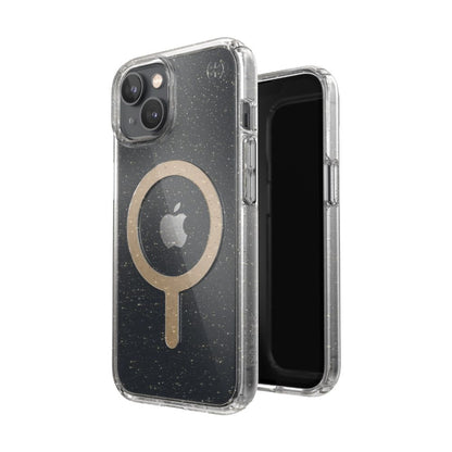 Speck Presidio Perfect Clear Glitter MagSafe iPhone 14 Pro Case