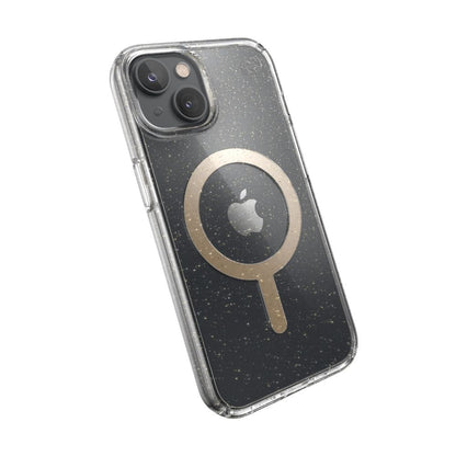 Speck Presidio Perfect Clear Glitter MagSafe iPhone 14 Pro Case