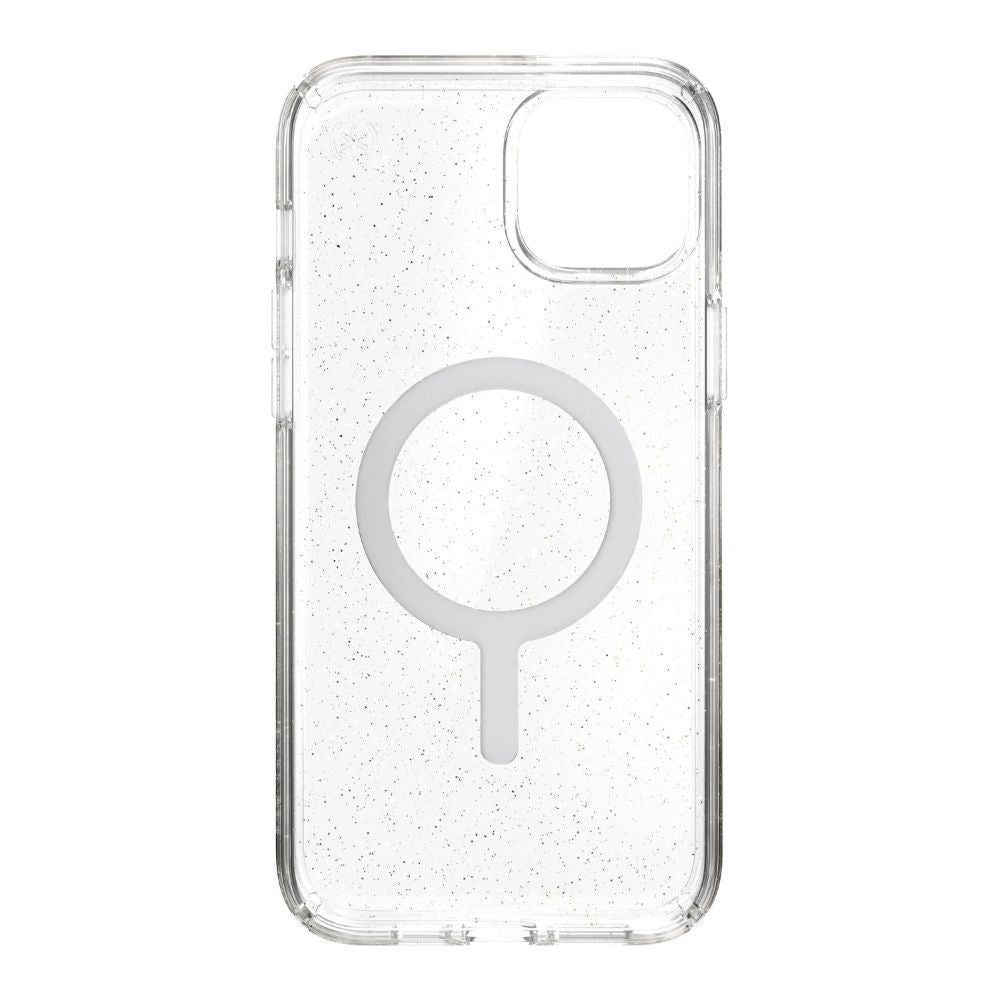 Speck Presidio Perfect Clear Glitter MagSafe iPhone 14 Plus Case