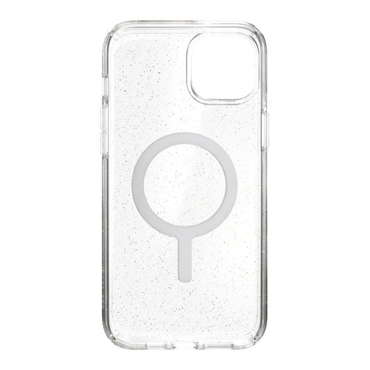 Speck Presidio Perfect Clear Glitter MagSafe iPhone 14 Plus Case