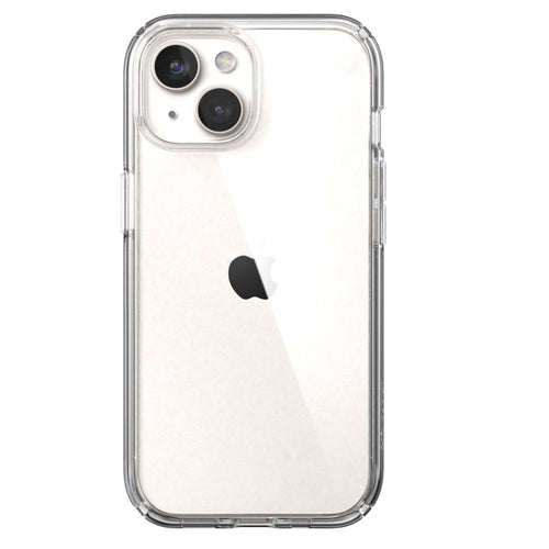 Speck Presidio Perfect-Clear Protective Case for Apple iPhone 15 Clear