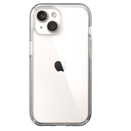 Speck Presidio Perfect-Clear Protective Case for Apple iPhone 15 Clear