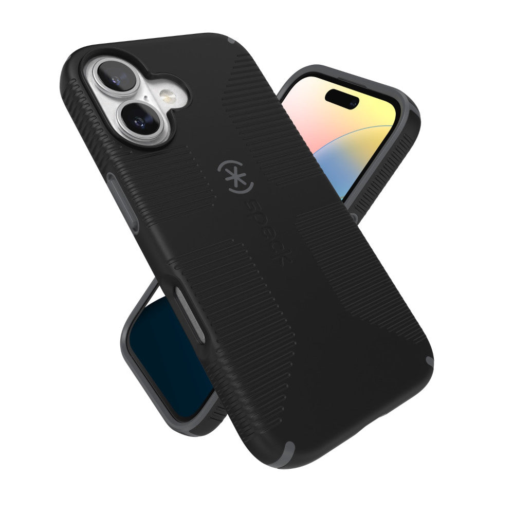 Speck CandyShell Grip MagSafe Case for iPhone 16 Plus Black