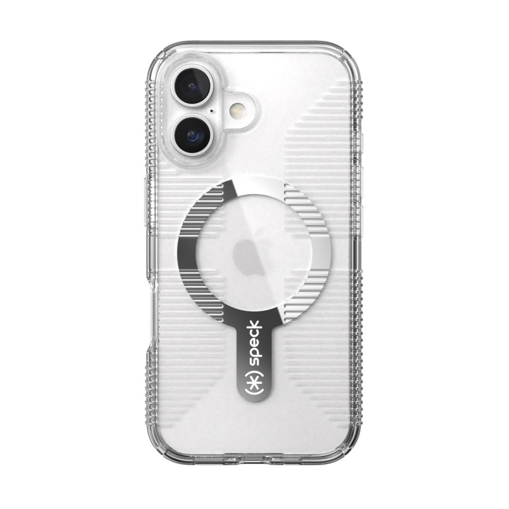 Speck Gemshell Grip MagSafe Clear Protective Case for iPhone 16