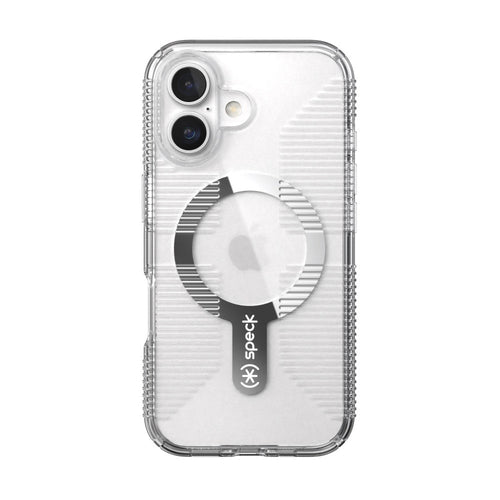 Speck Gemshell Grip MagSafe Clear Protective Case for iPhone 16