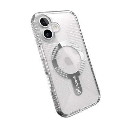 Speck Gemshell Grip MagSafe Clear Protective Case for iPhone 16