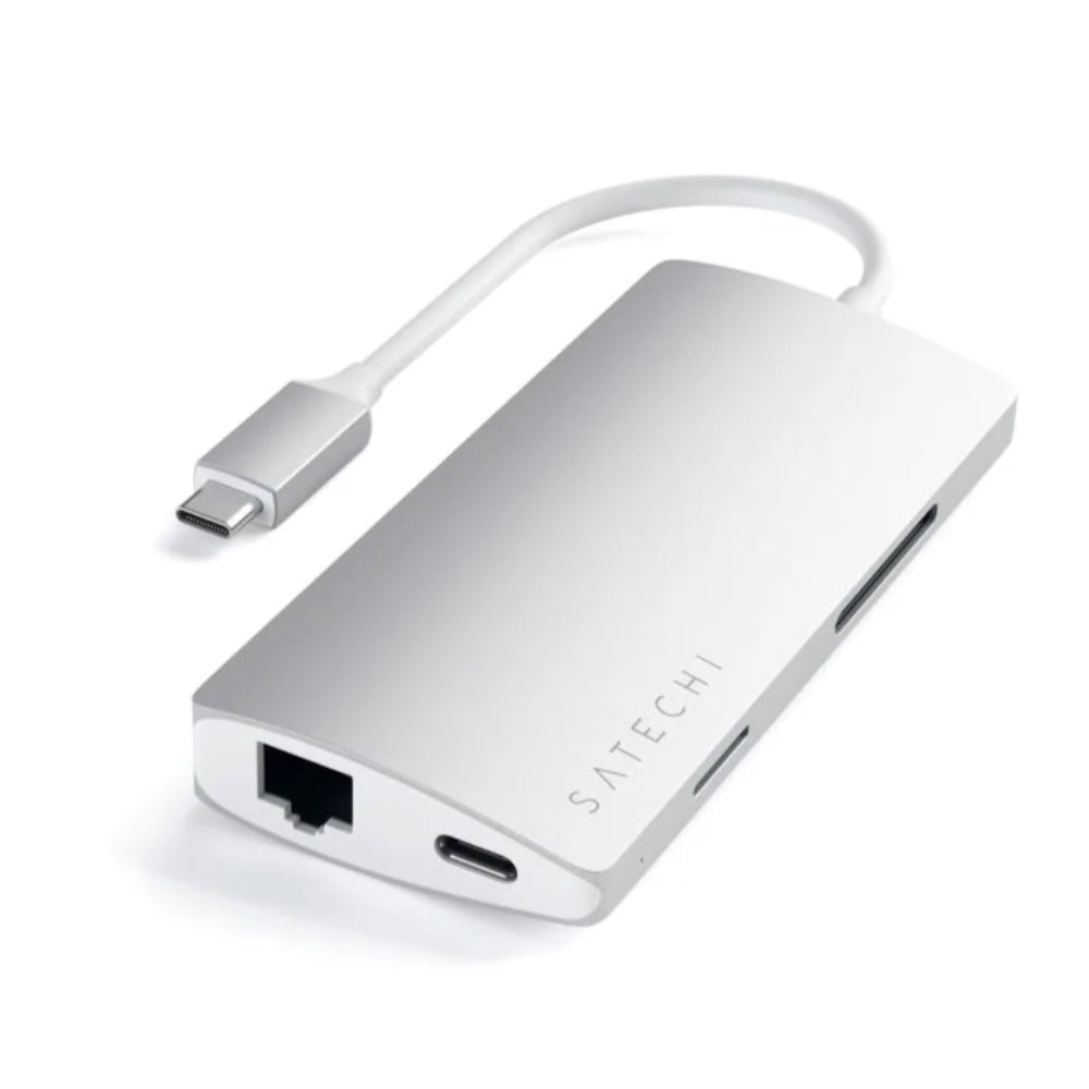 Satechi 8-in-1 USB-C Multi-Port Adapter with 4K HDMI and Ethernet