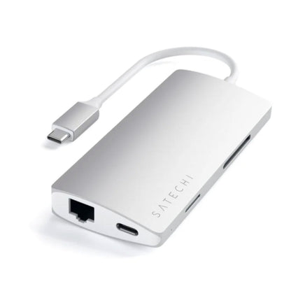 Satechi 8-in-1 USB-C Multi-Port Adapter with 4K HDMI and Ethernet