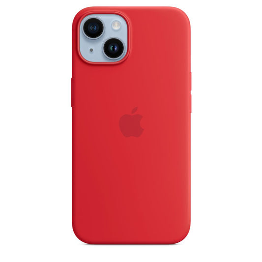 Official Apple iPhone 14 Plus Silicone Case with MagSafe Support