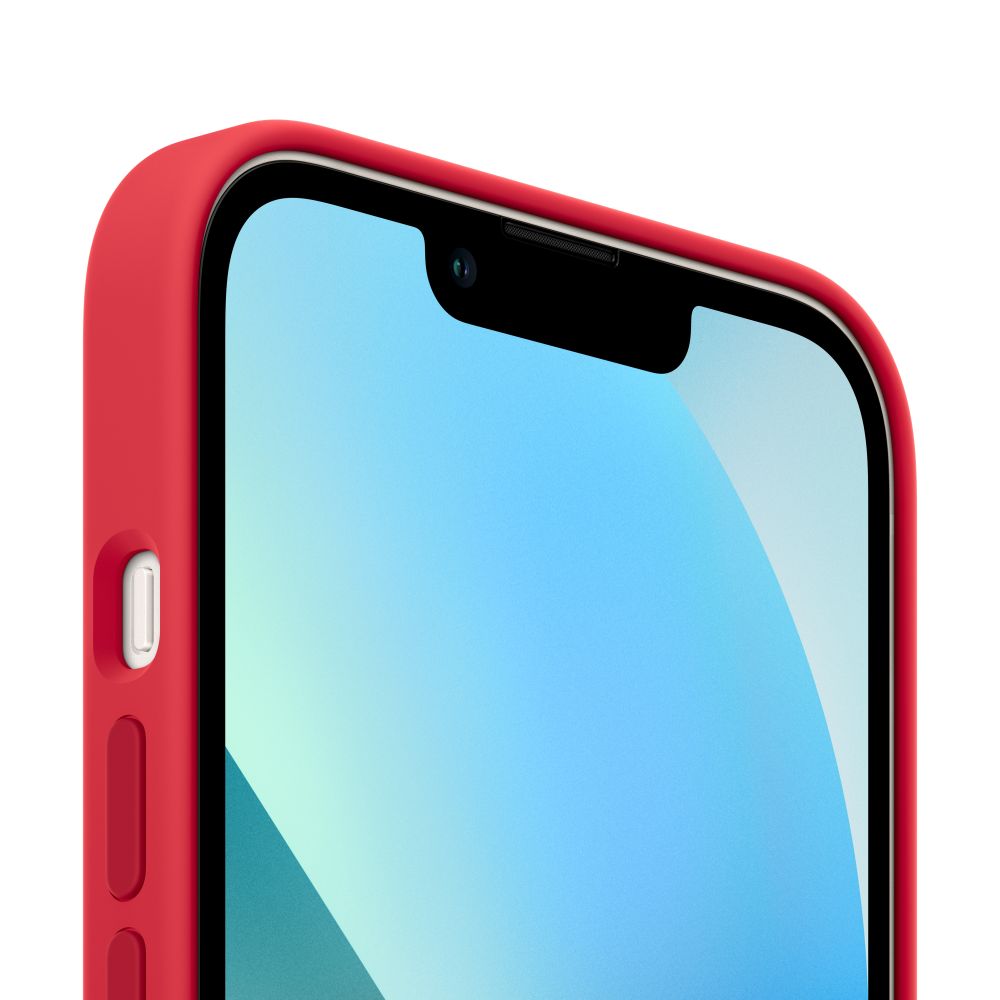 Apple iPhone 13 Silicone Case with MagSafe Product Red