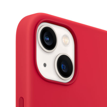 Apple iPhone 13 Silicone Case with MagSafe Product Red