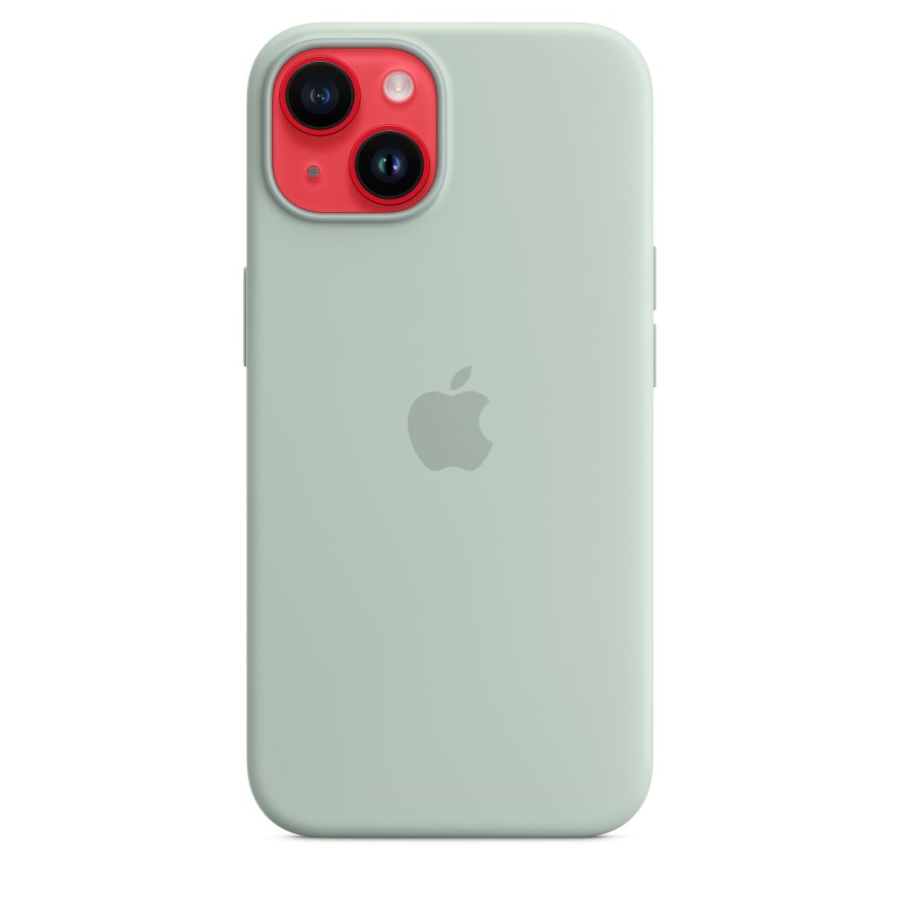 Official Apple iPhone 14 Plus Silicone Case with MagSafe Support
