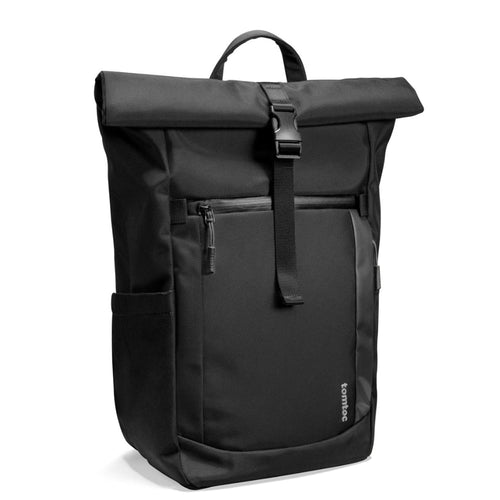 Tomtoc Navigator-T61 Rolltop Backpack for 14-16 Inch MacBook Black
