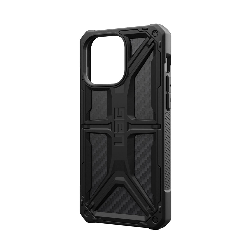 UAG Monarch Rugged Carbon Fiber iPhone 15 Pro Max Case