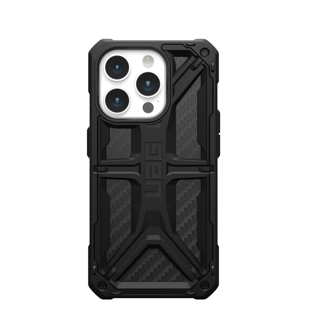 UAG Monarch Rugged Carbon Fiber iPhone 15 Pro Max Case