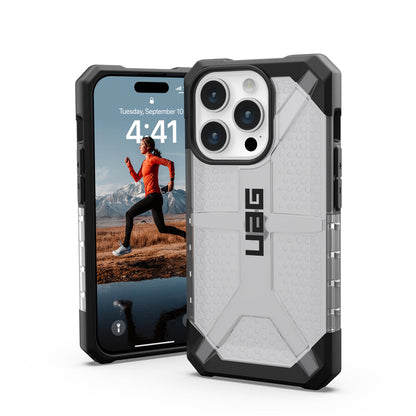 UAG Plasma Series MagSafe Rugged Case for iPhone 15 Pro Ice