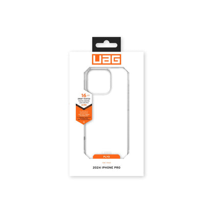 UAG Plyo Series iPhone 16 Pro Case Ice MagSafe Clear