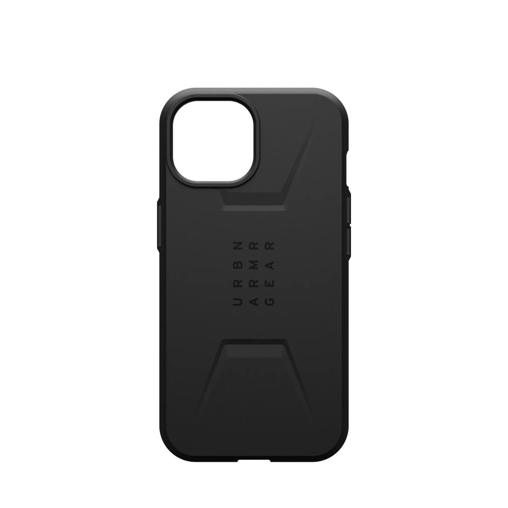Rugged UAG Civilian MagSafe Case for Apple iPhone 15 Black