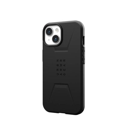 Rugged UAG Civilian MagSafe Case for Apple iPhone 15 Black
