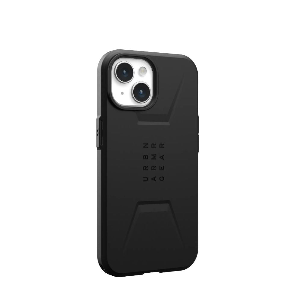 Rugged UAG Civilian MagSafe Case for Apple iPhone 15 Black