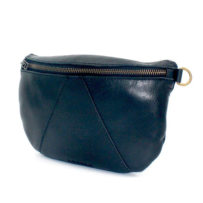Antelo Ruby Eclipse Genuine Leather Crossbody Bag with Leopard Strap