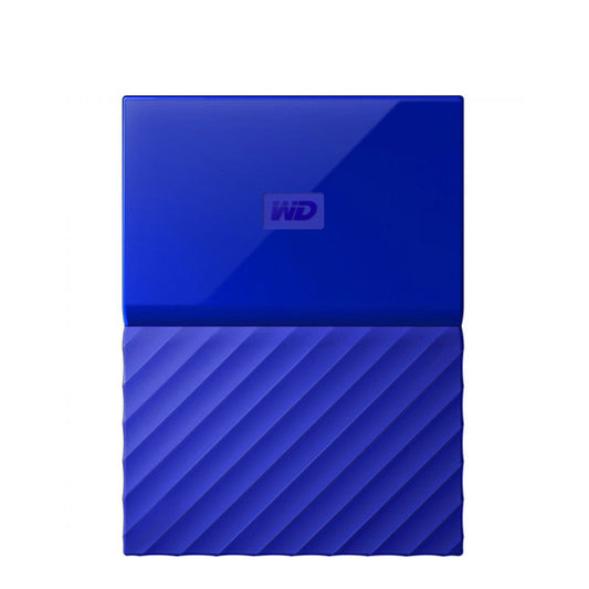 WD My Passport 4TB Portable External Hard Drive USB 3.2 Blue