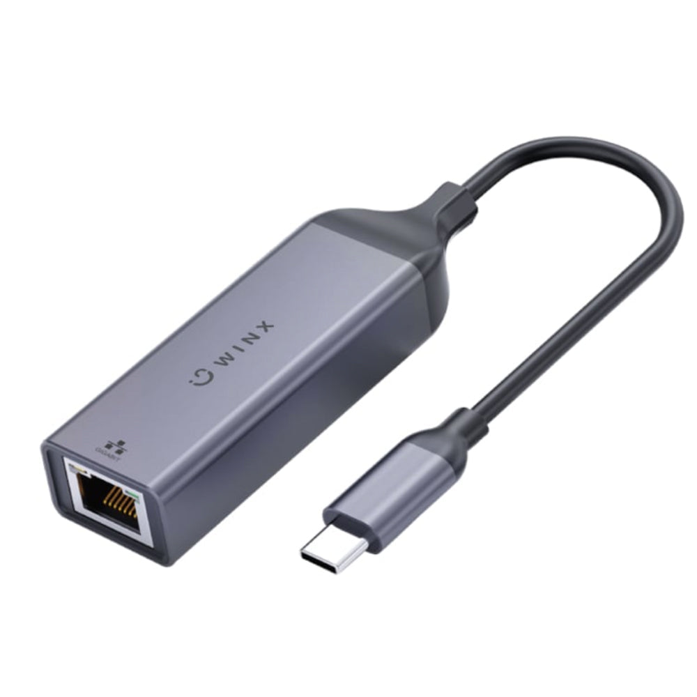 WINX LINK Seamless USB-C to Gigabit Ethernet RJ45 Network Adapter