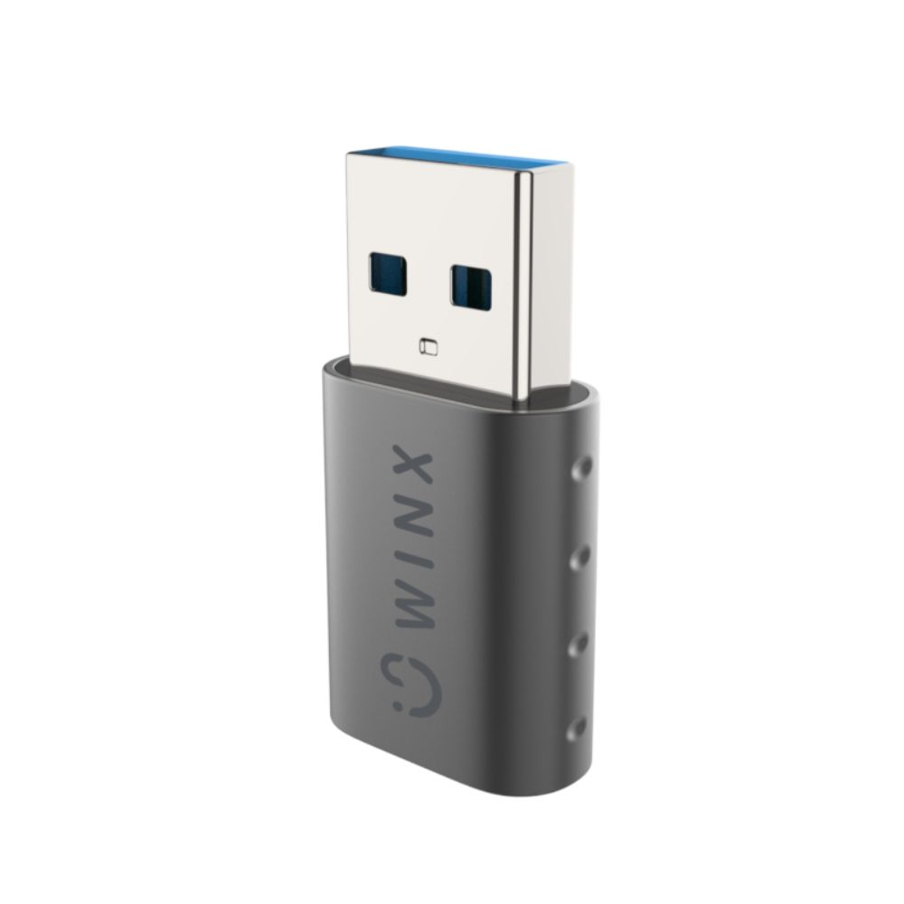WINX LINK USB to Type-C Adapter Dual Pack High Speed Zinc Alloy