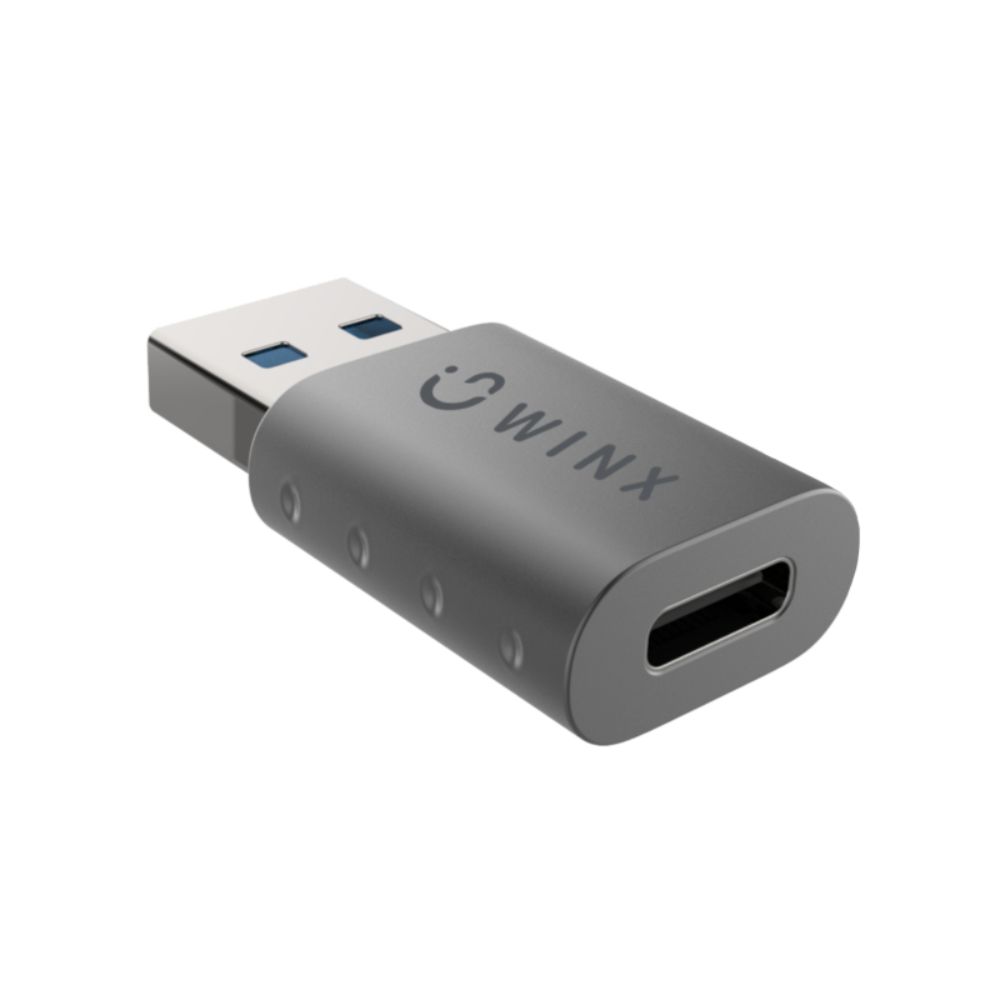WINX LINK USB to Type-C Adapter Dual Pack High Speed Zinc Alloy