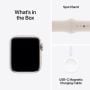 Apple Watch SE GPS Starlight Aluminium Case Starlight Sport Band
