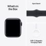 Apple Watch SE Midnight Aluminium Smartwatch with Midnight Sport Band