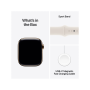 Apple Watch Series 10 Gold Titanium Case Starlight Sport Band