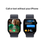 Apple Watch Series 10 Jet Black Aluminium Case Ink Sport Loop