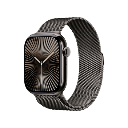 Apple Watch Series 10 Cellular 46mm Slate Titanium Milanese Loop