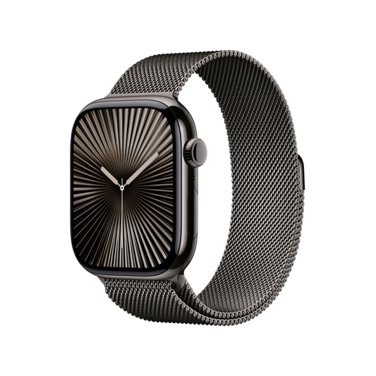 Apple Watch Series 10 Cellular 46mm Slate Titanium Milanese Loop