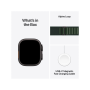 Apple Watch Ultra 2 49mm Black Titanium Green Alpine Loop