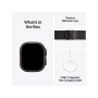 Apple Watch Ultra 2 49mm Black Titanium Case Milanese Loop