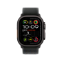 Rugged Apple Watch Ultra 2 49mm Black Titanium Trail Loop