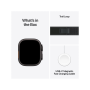 Rugged Apple Watch Ultra 2 49mm Black Titanium Trail Loop