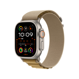Apple Watch Ultra 2 49mm Titanium Case Tan Alpine Loop