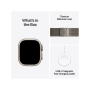 Apple Watch Ultra 2 49mm Natural Titanium Case Milanese Loop